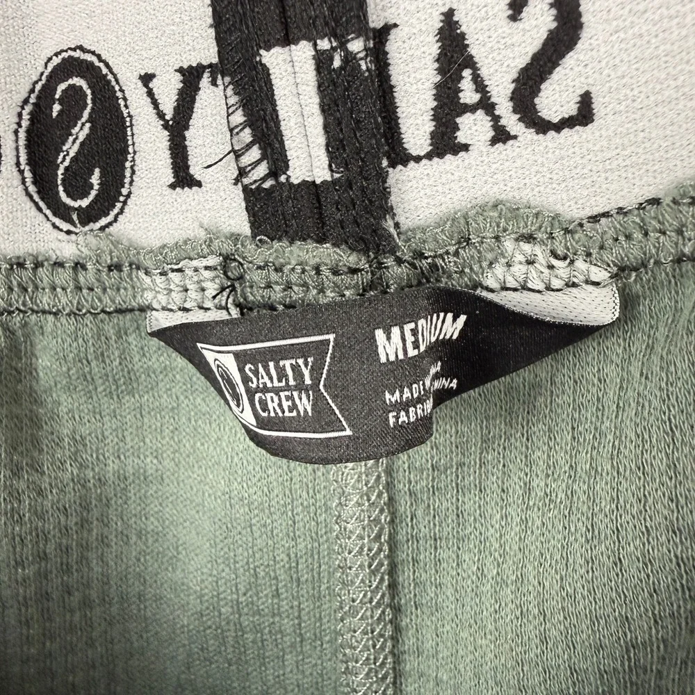 NEW Salty Crew Daybreak Thermal Pant Mens M Moss Green Waffle Knit Base Layer